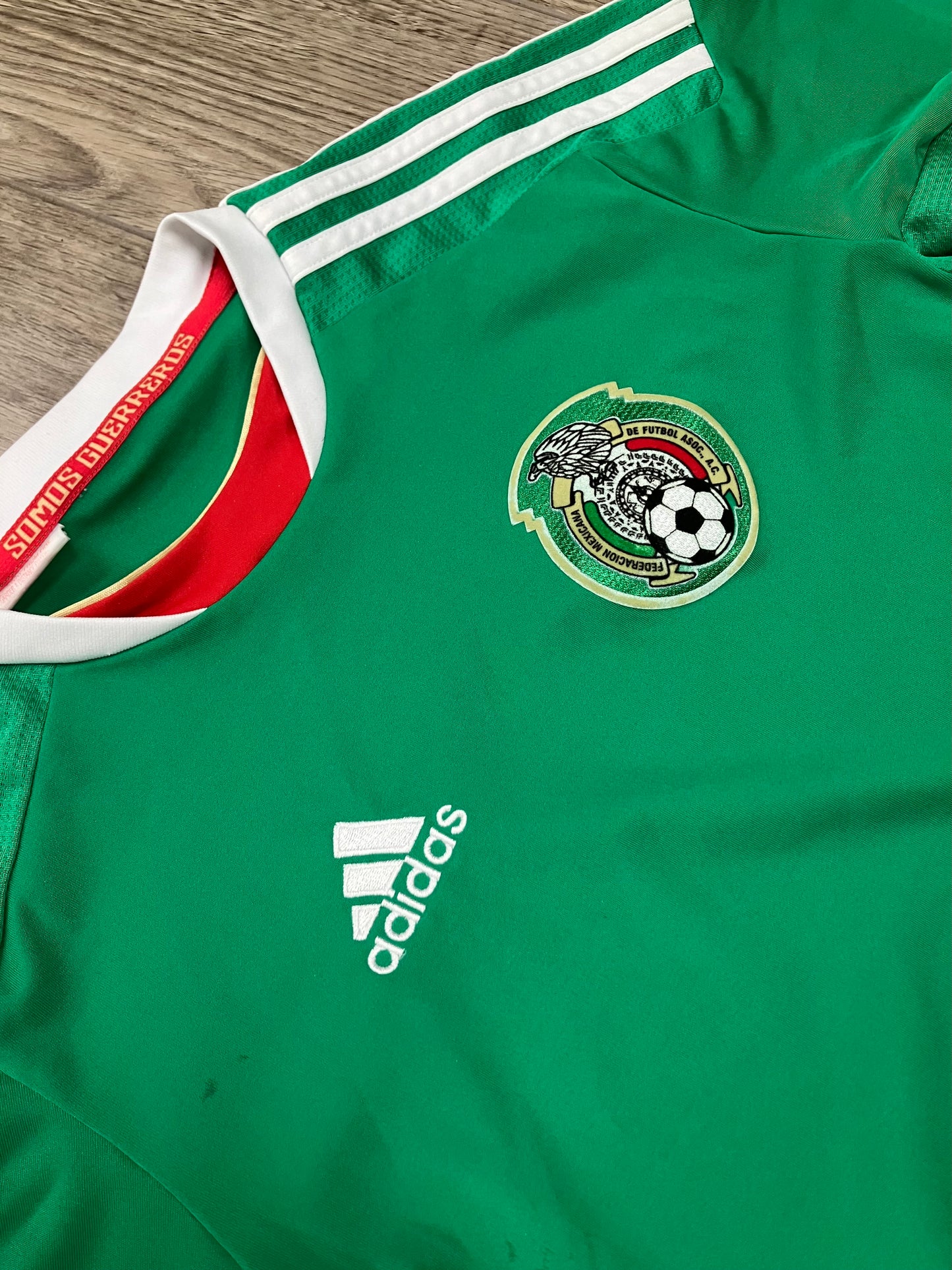 S-Adidas Mexico Soccer Jersey