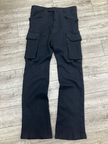 52-Rick Owens Gethsemane Wool Blend Cargo Pants