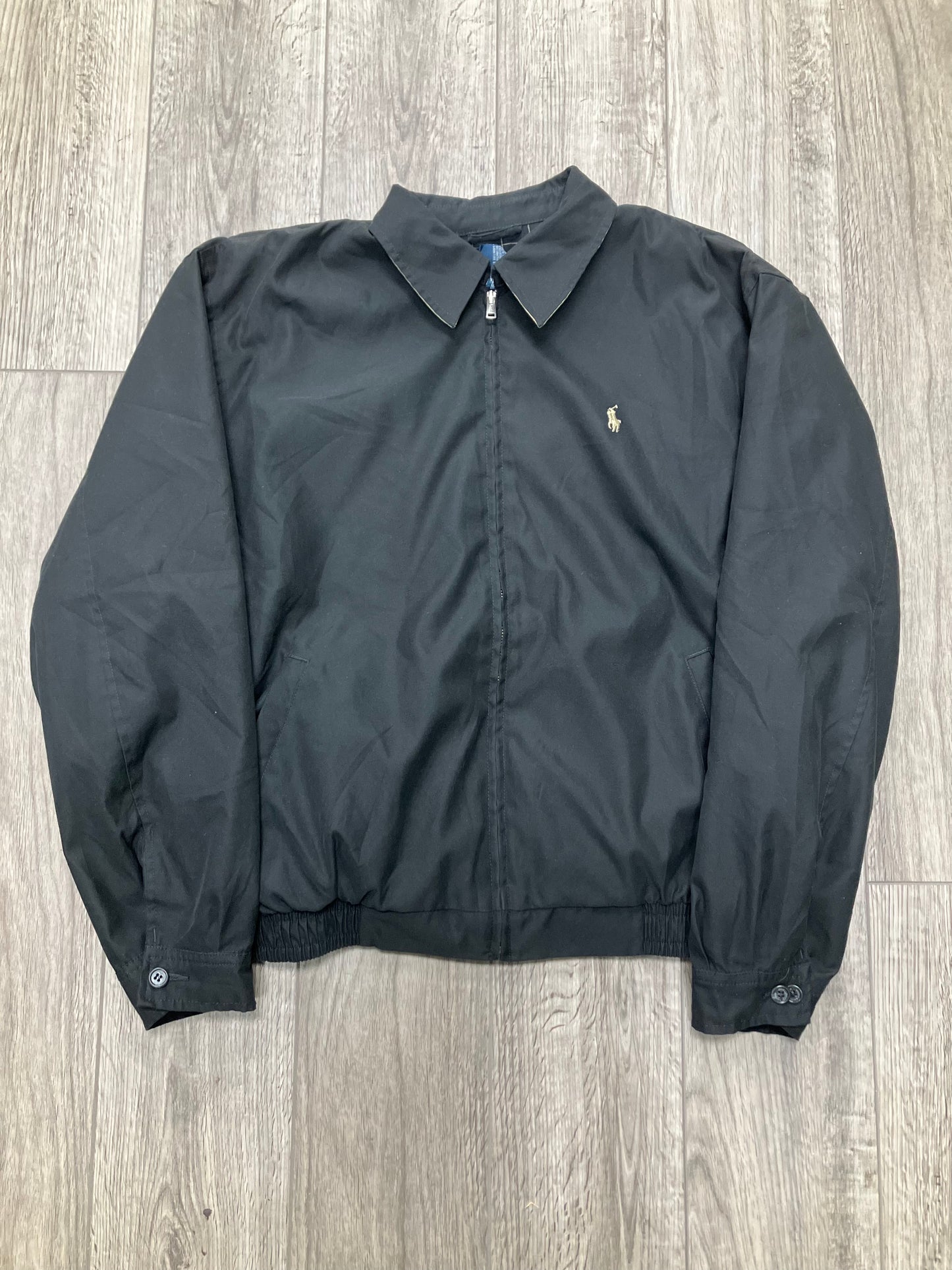 Polo Black Harrington Jacket Size M