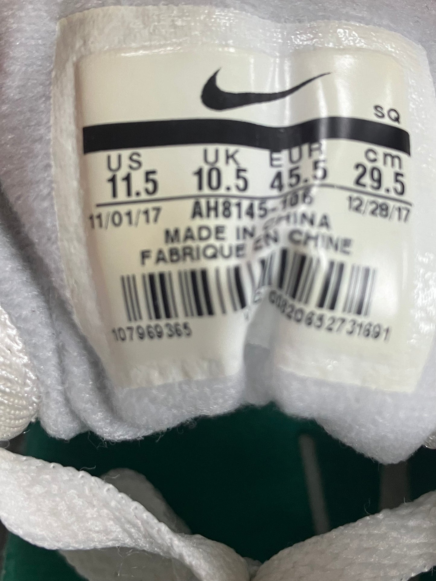 11.5-Nike Air Max 1 watermelon