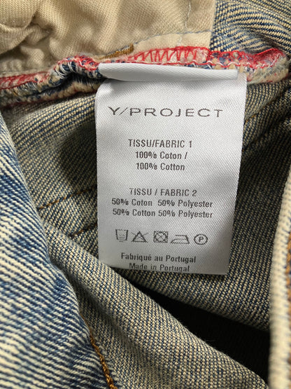 30-Y/Project SSENSE exclusive Button Leg Jeans