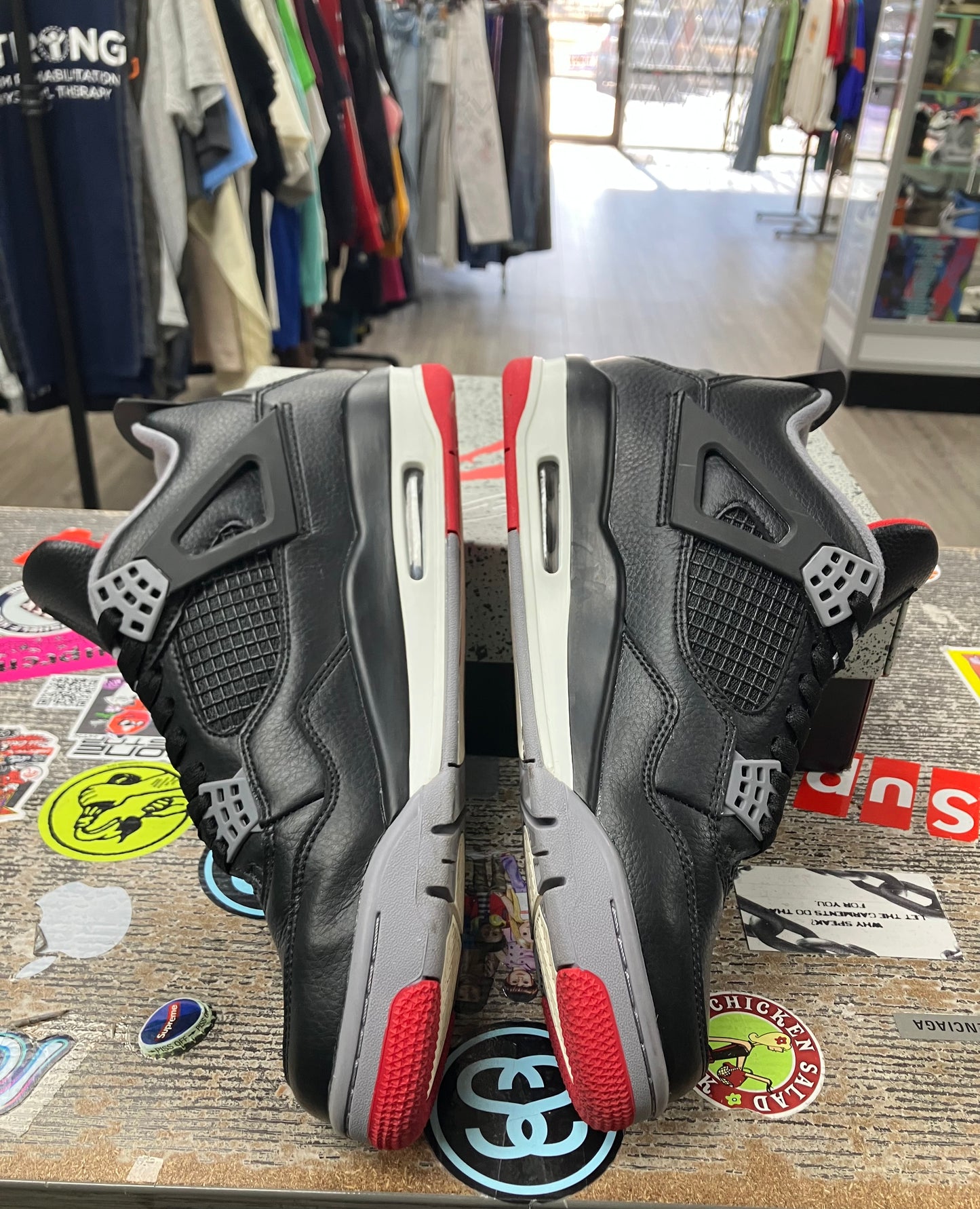 9-Air Jordan 4 Bred Reimagined