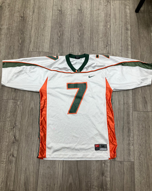 Nike University of Miami Hurricanes Jersey Size M