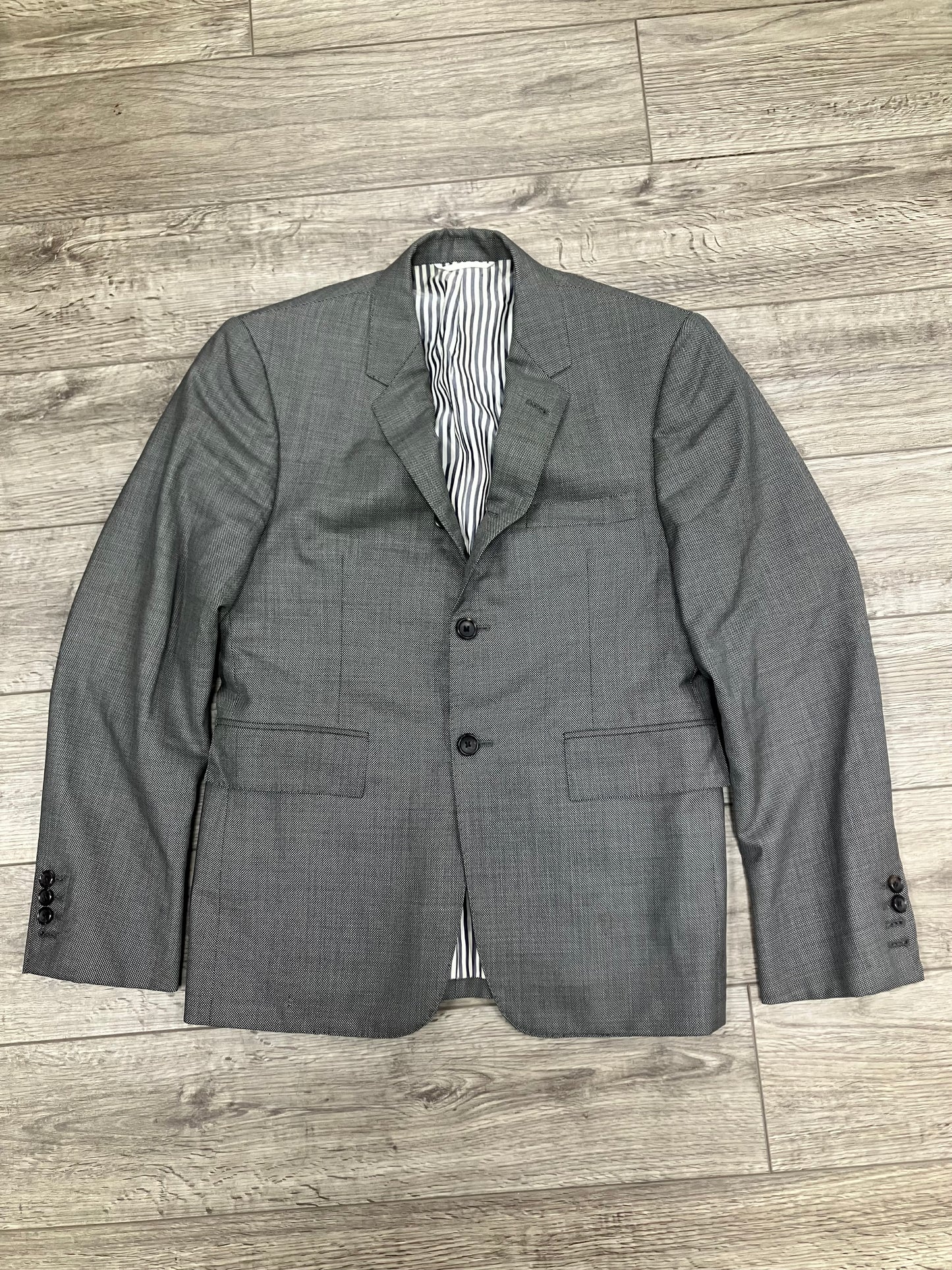1-Thom Browne Grey Blazer