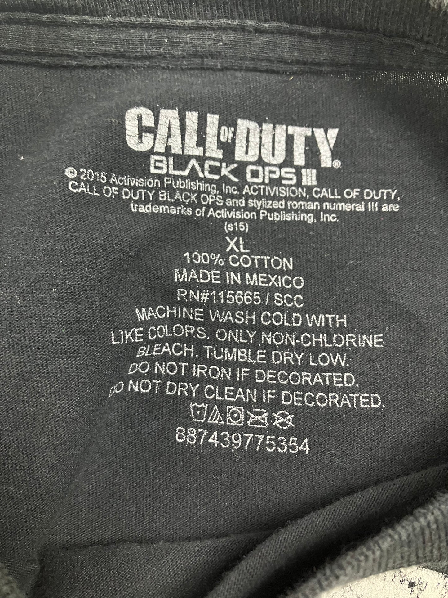 XL-Call Of Duty Black Ops 3 Tee