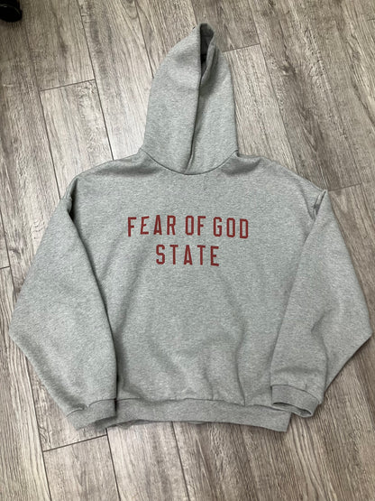 M-FOG State Grey Hoodie