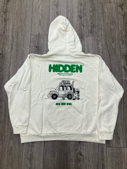 Hidden NY Masthead Hoodie Natural Size XL