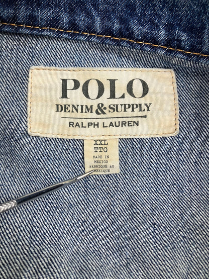 XXL-Polo Denim And supply Paint denim jacket