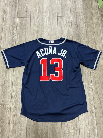 XL - Nike Atlanta Braves Ronald Acuña Jersey