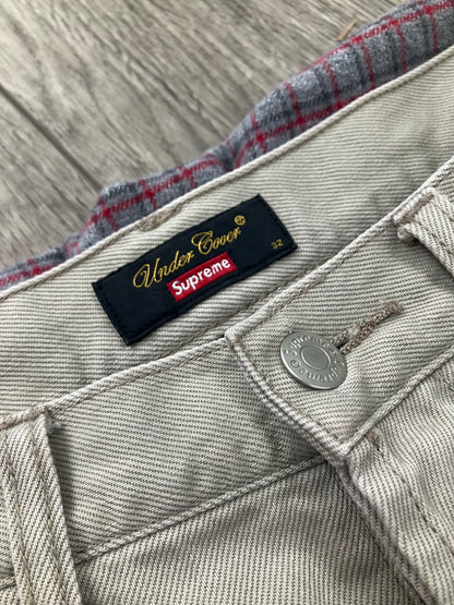 32-Undercover Supreme Layered Flannel Pants