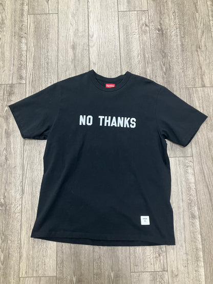 XL-Supreme No Thanks Tee