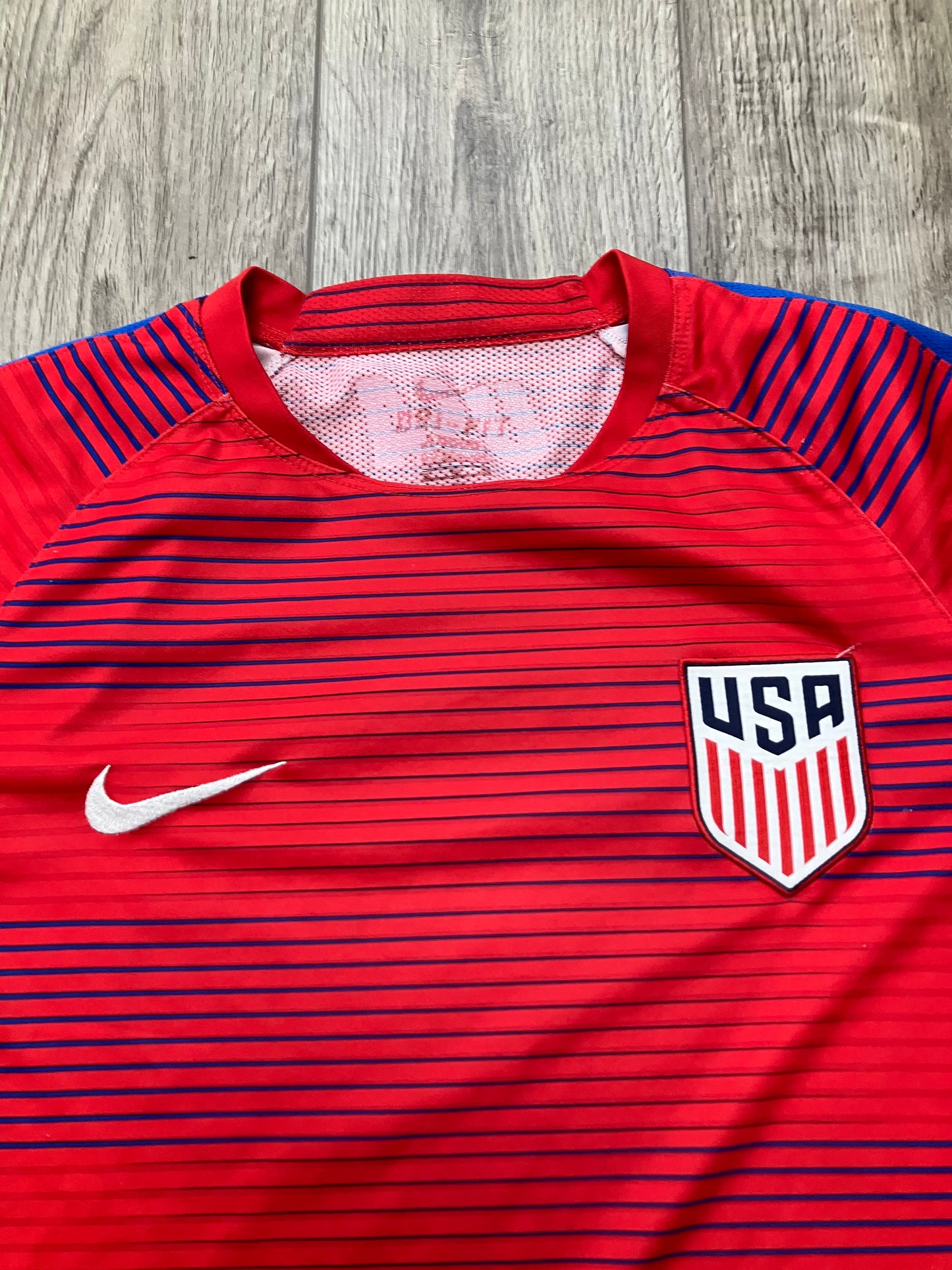 Nike USA 16/17 Pre-Match Jersey Size XL