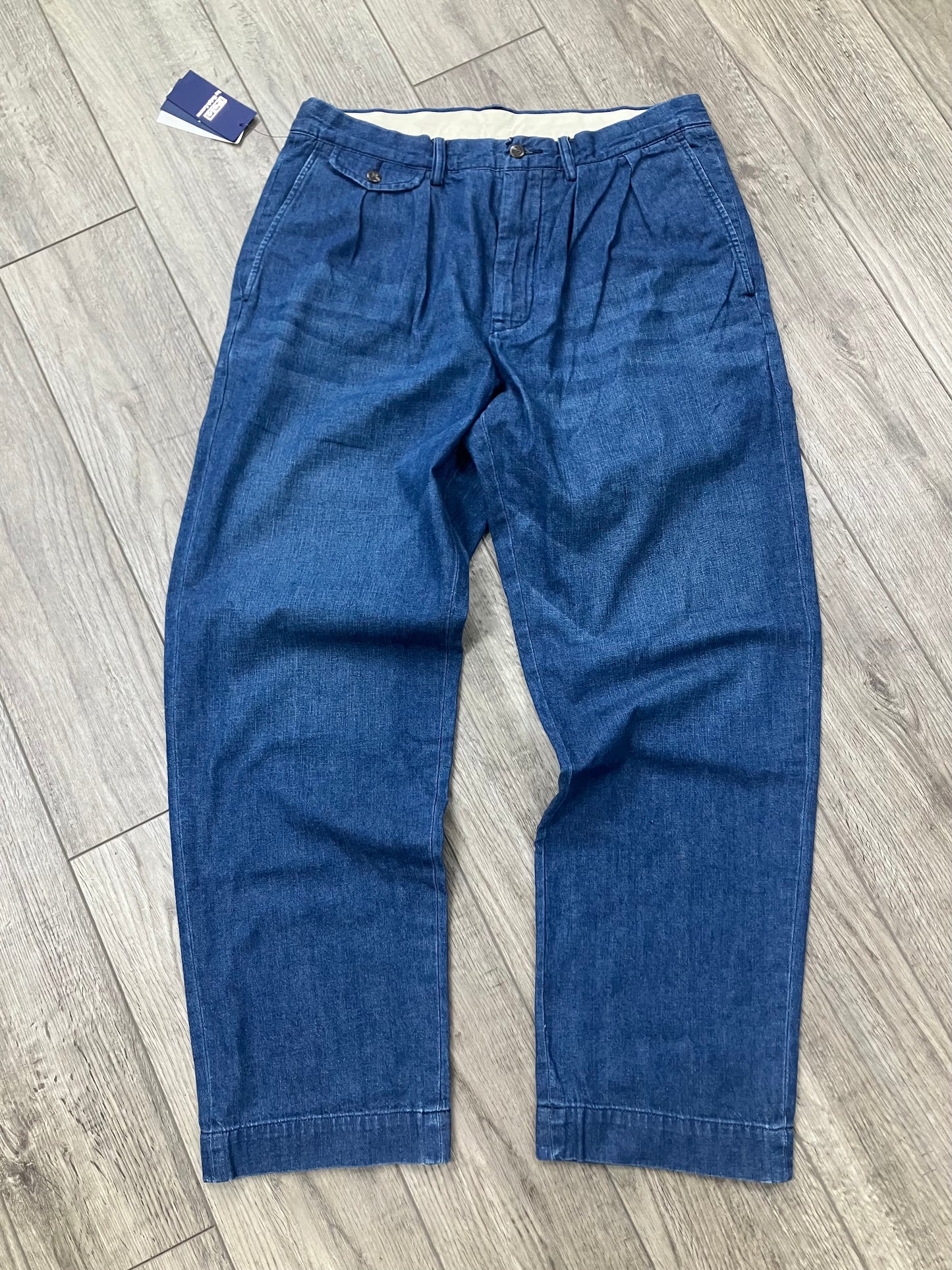 32-Polo Ralph Lauren Blue Denim Chino