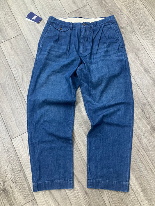 32-Polo Ralph Lauren Blue Denim Chino