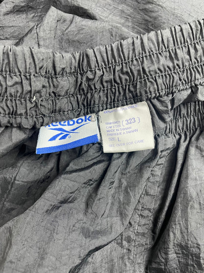 L-Vintage Reebok Black Track Pants