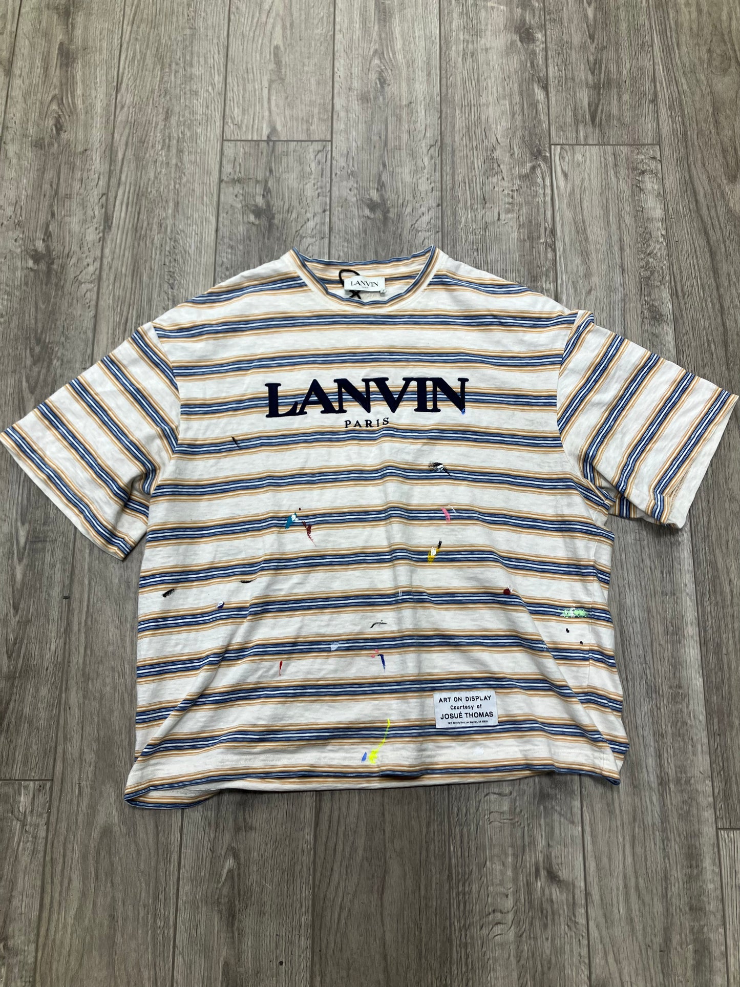 L-Lanvin X Gallery Dept. Striped tee