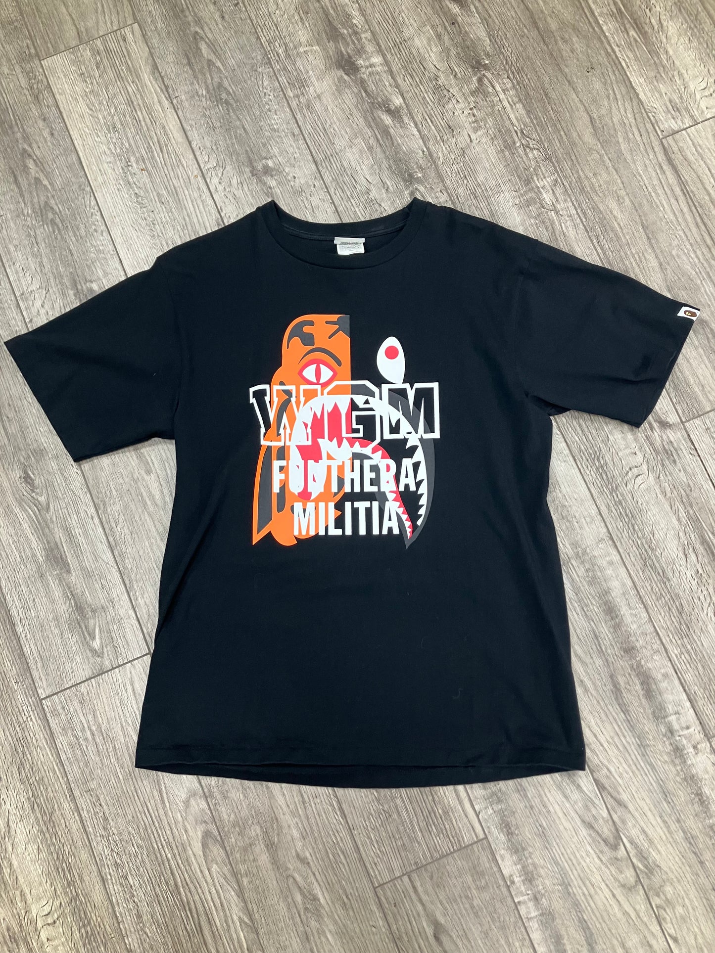 XL-Bape Tiger Shark Tee