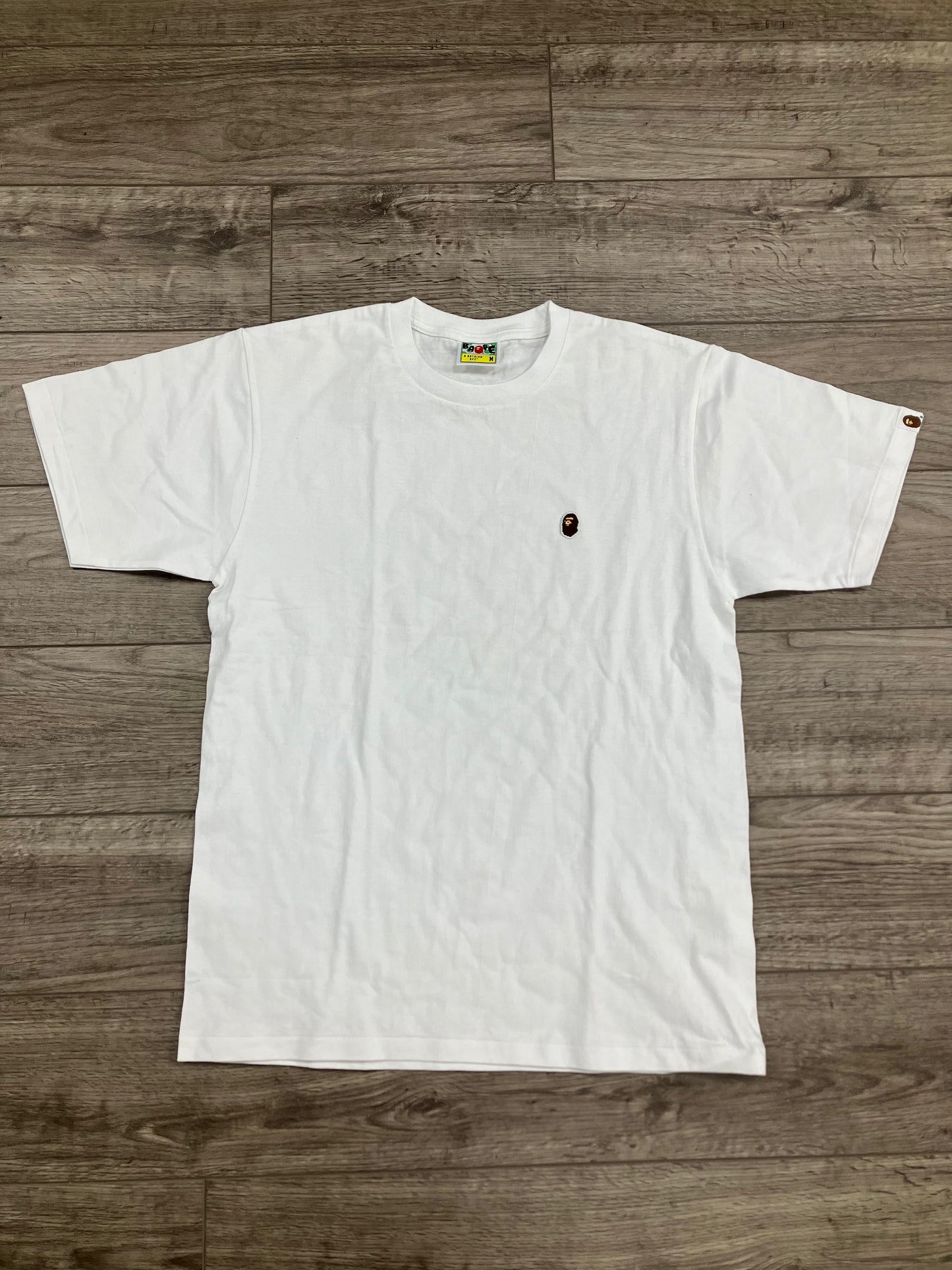 M-Bape Embroidered Head Logo tee