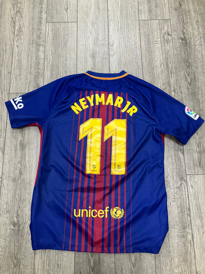 XL-Nike Barcelona Neymar Jr  soccer Jersey