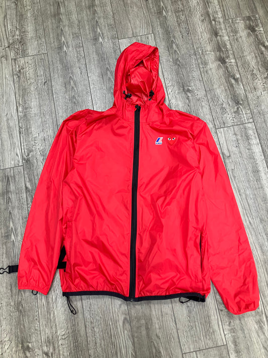 XL-Comme Des Garçons Play K-Way Full zip