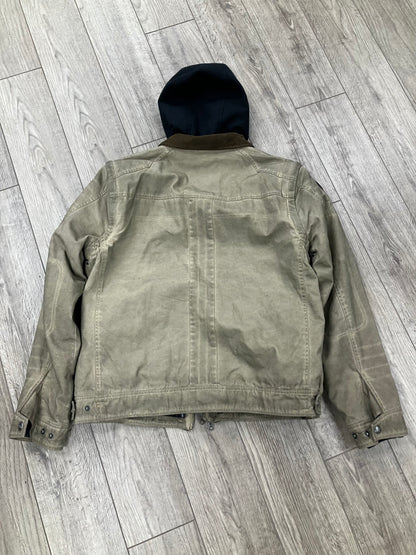 L-Harley Davidson double Layered Convertible Jacket