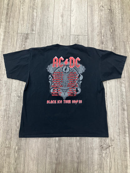 AC/DC Black Ice Tour Tee Size XXL