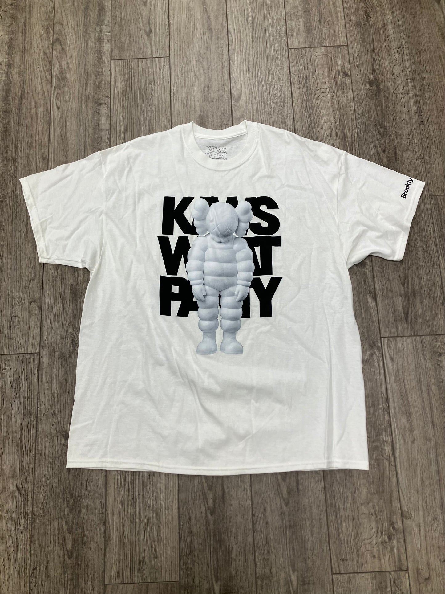 XXL-Kaws What Party Michelin Man Tee