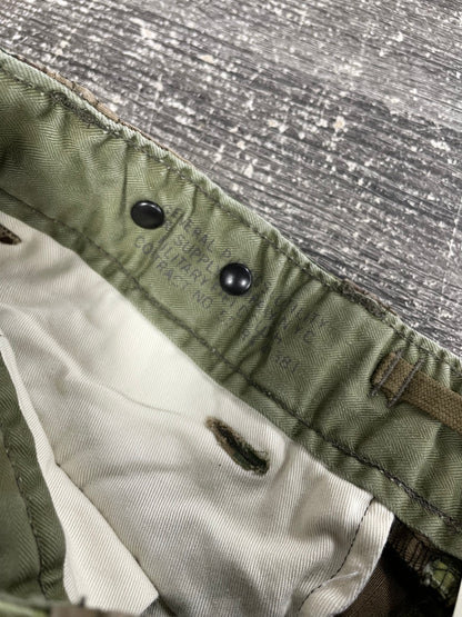 30 - Double RL (RRL) Green Patchwork-Camouflage Shorts
