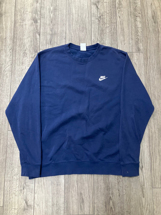 Nike Navy Sweatshirt Size XLT