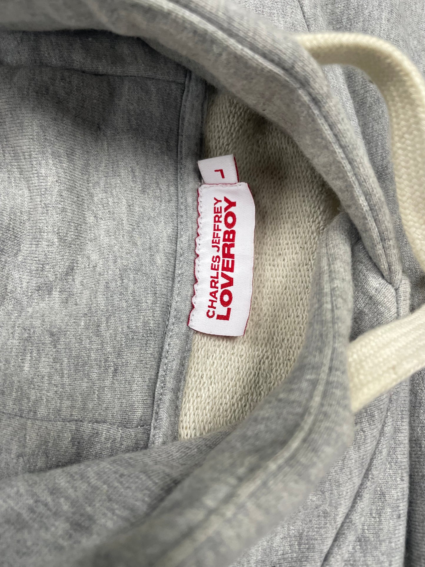 L-Charles Jeffrey Loverboy Patch Rabbit Ears Hoodie