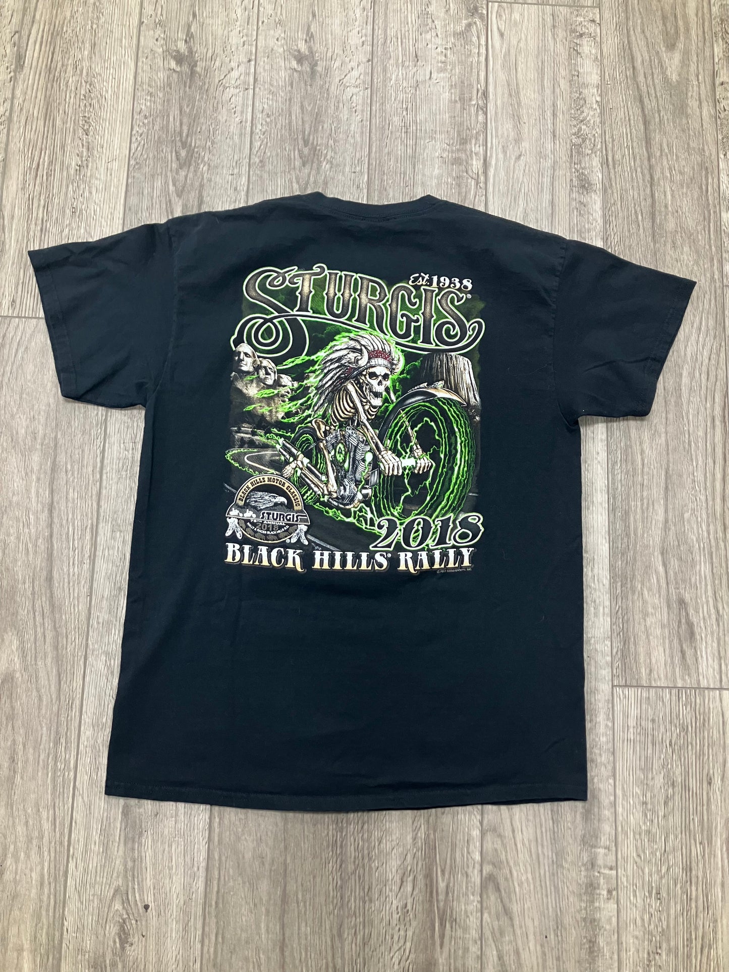 2015 Sturgis Black Hiils Rally Tee Size L