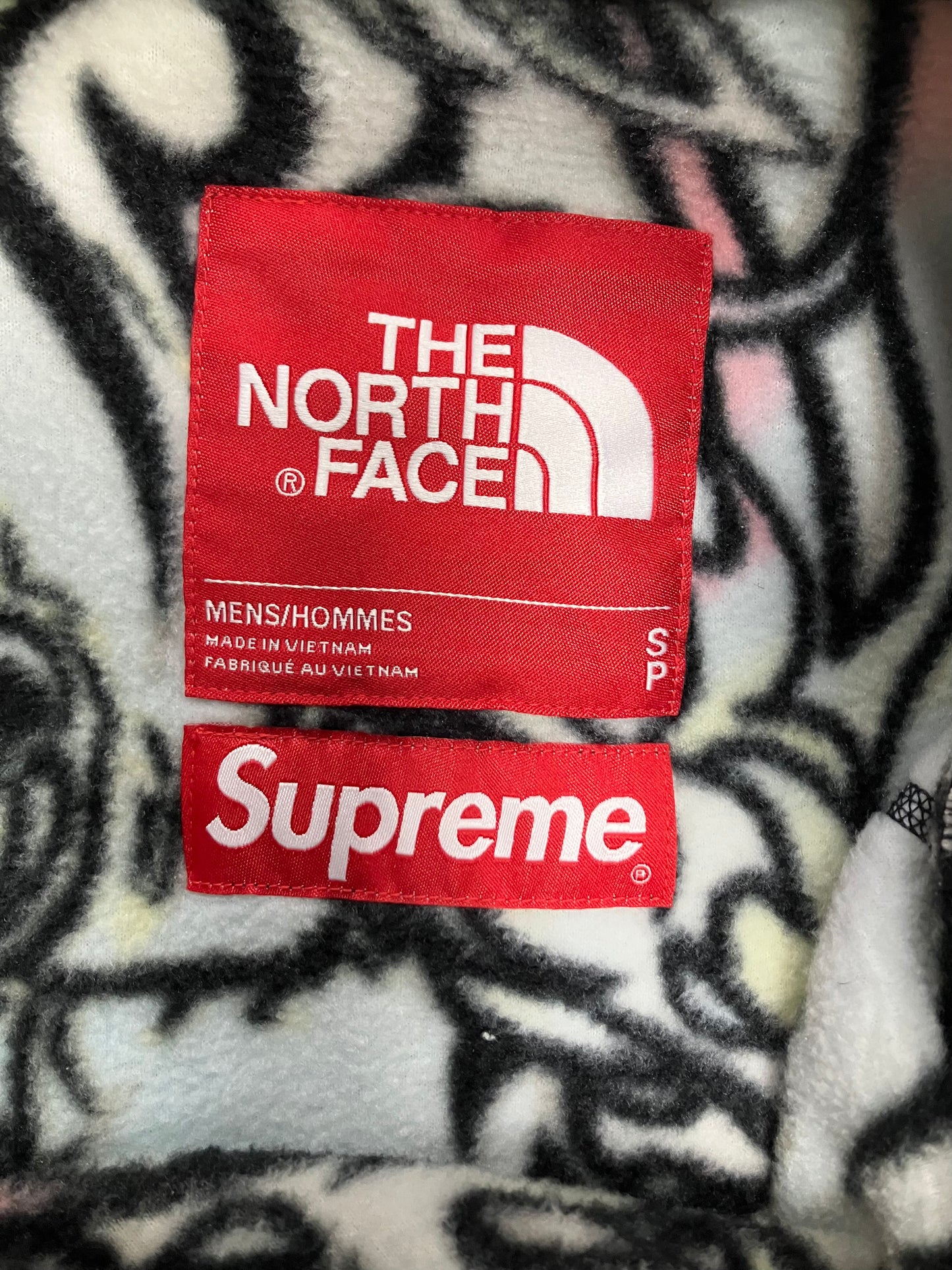 S-The North Face Supreme Steep Tech Dragon Fleece