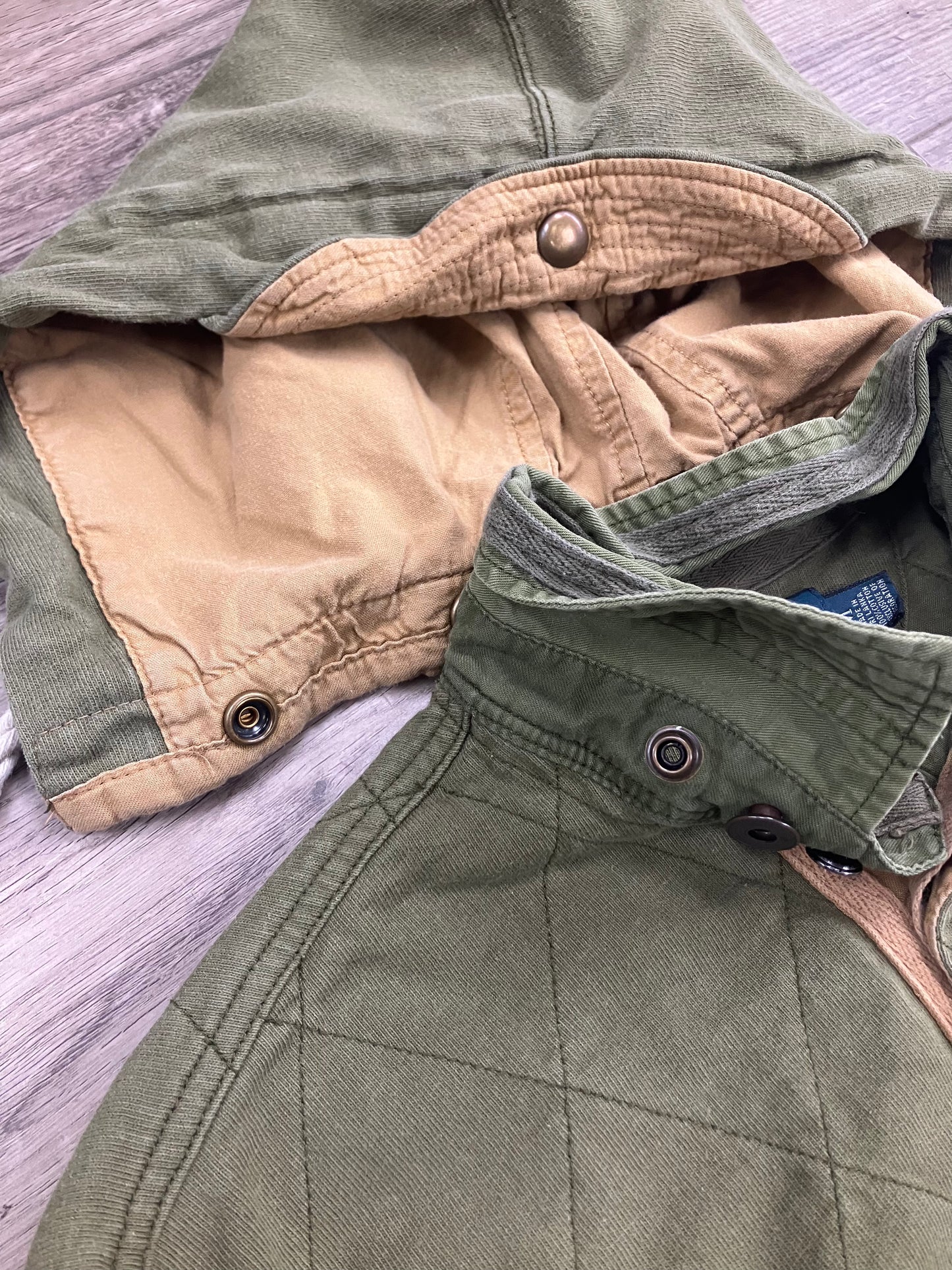 M-Polo Ralph Lauren Fish & Game Club Rugby Hooded shirt