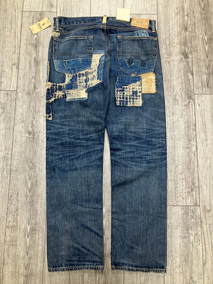 34-Polo Ralph Lauren Hampton Relaxed Straight Jeans