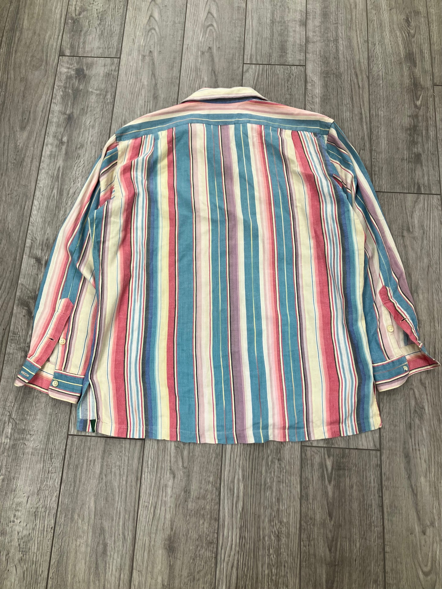 M-Polo Country Ralph Lauren Multicolor Striped Long Sleeve