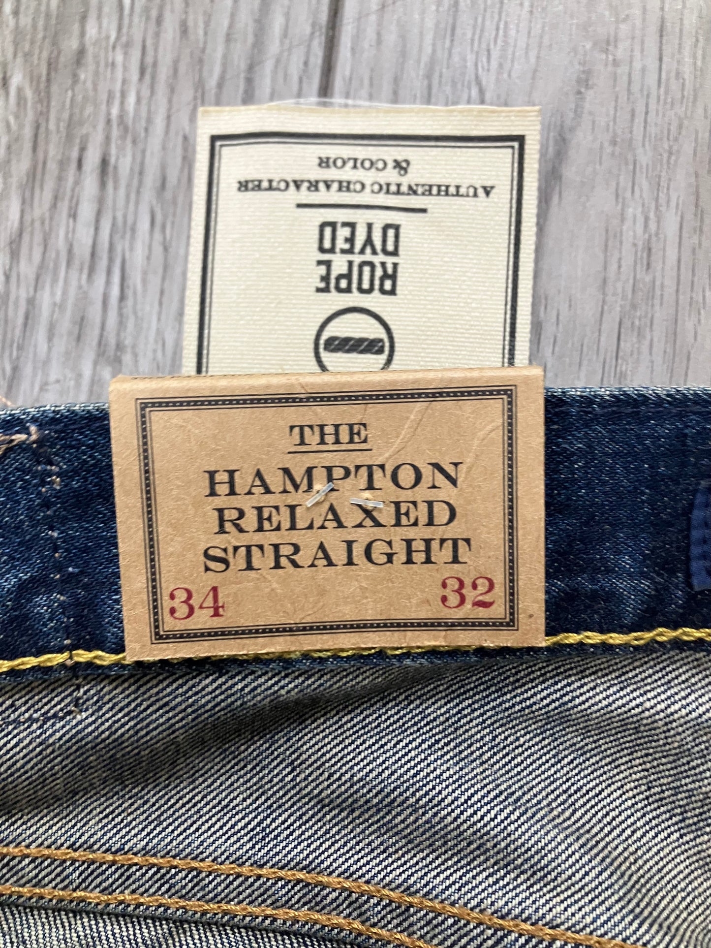 34-Polo Ralph Lauren Hampton Relaxed Straight Jeans