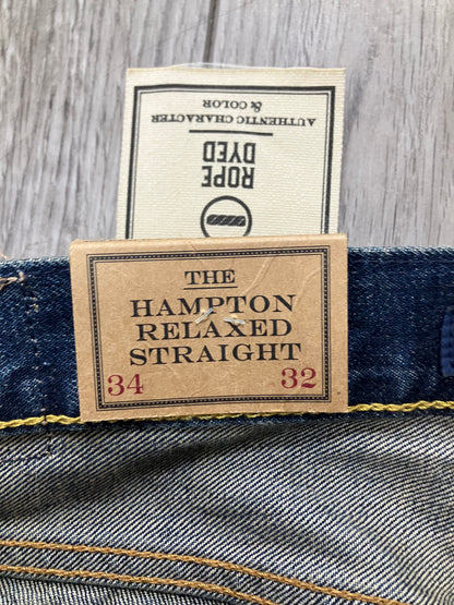 34-Polo Ralph Lauren Hampton Relaxed Straight Jeans