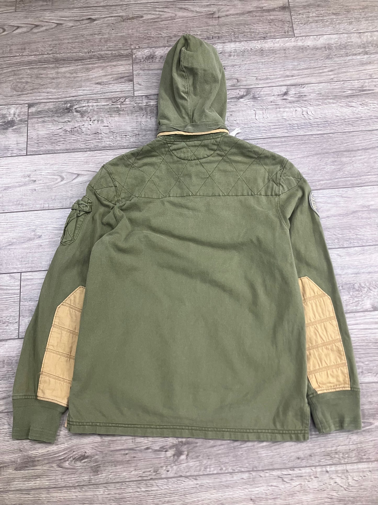 M-Polo Ralph Lauren Fish & Game Club Rugby Hooded shirt