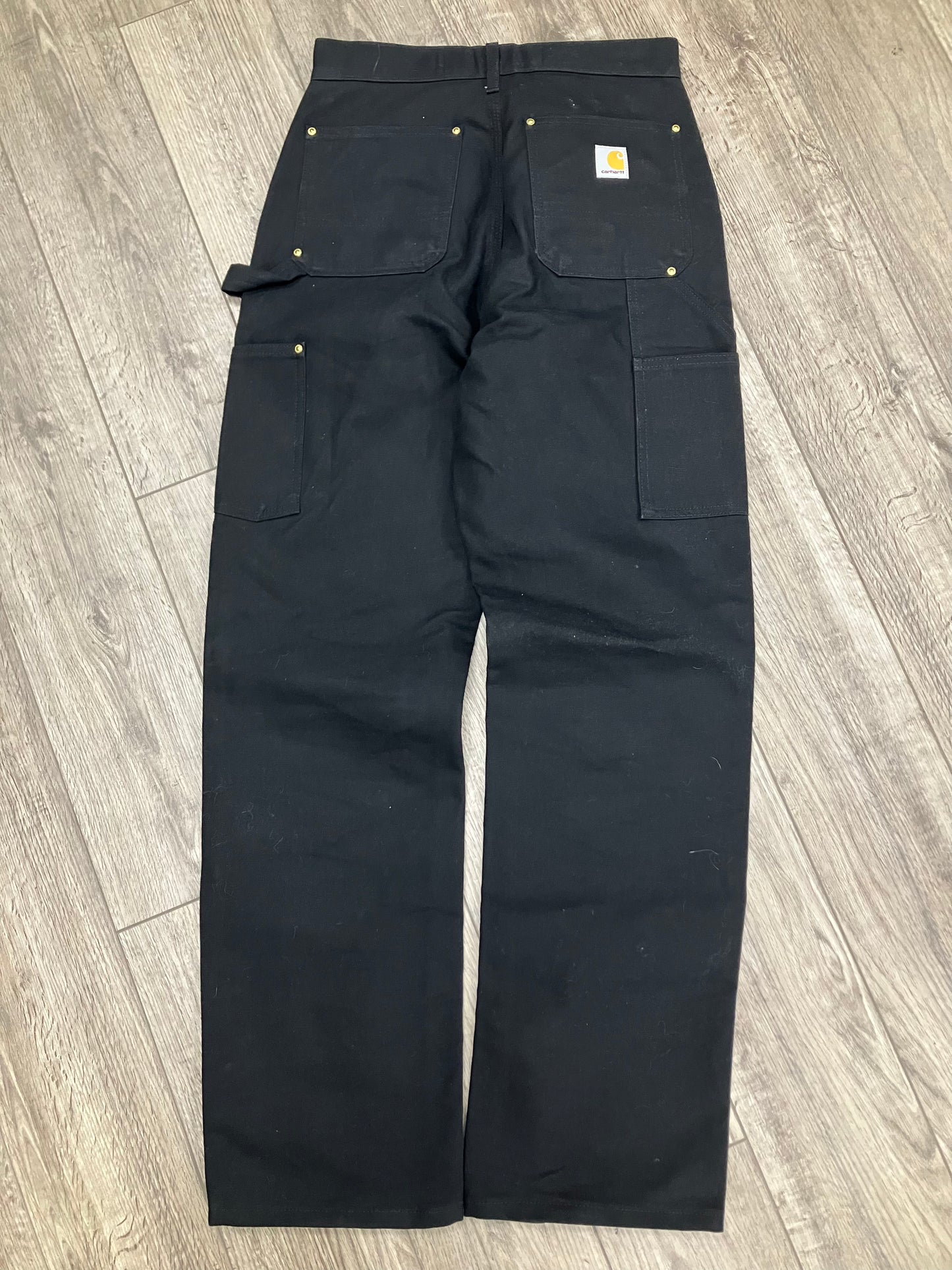 28-Carhartt Double Knee Pants Made in USA