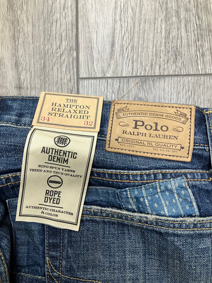 34-Polo Ralph Lauren Hampton Relaxed Straight Jeans