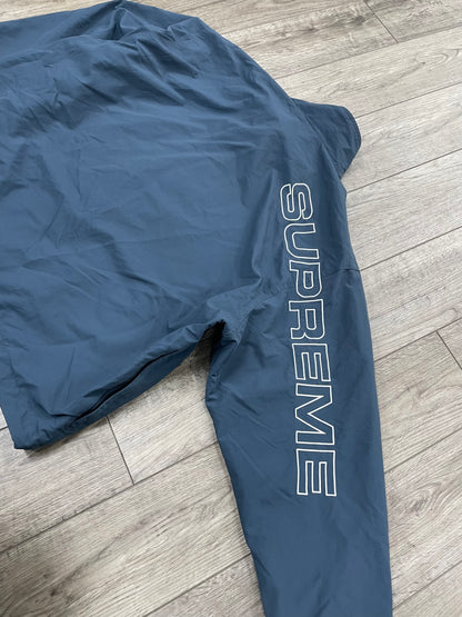 XL-Supreme Embroidered Spellout Track Jacket