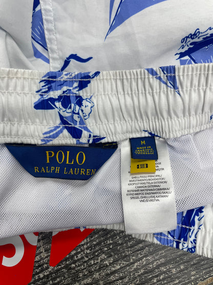 M-Polo Ralph Lauren Sailboat Print Swim Shorts