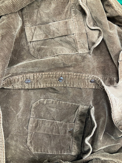 XL-Polo Ralph Lauren Brown Corduroy Button Up
