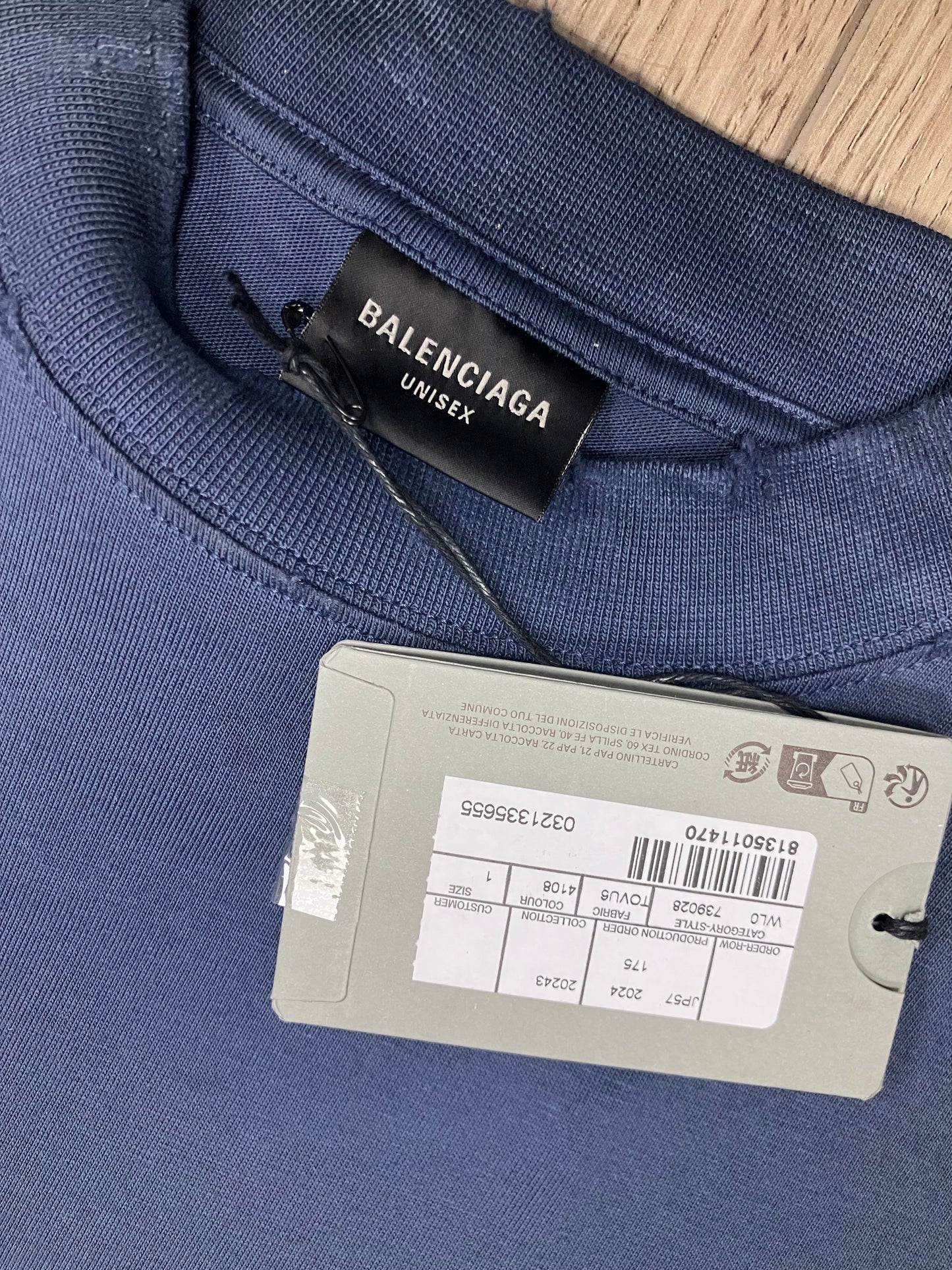 1-Balenciaga Crypto Logo Tee