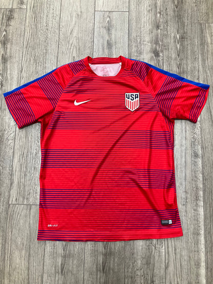 Nike USA 16/17 Pre-Match Jersey Size XL