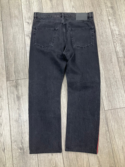 31-Balenciaga Side Stripe Jeans