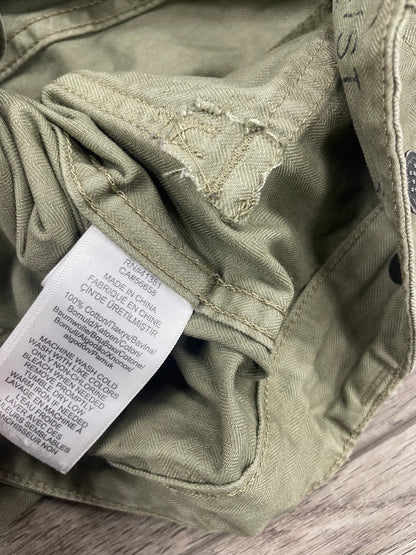 32-RRL Herringbone Green Army Trousers