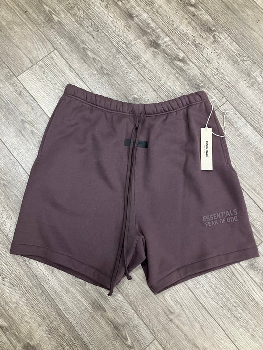 XL-Fear Of God Essentials Plum Shorts