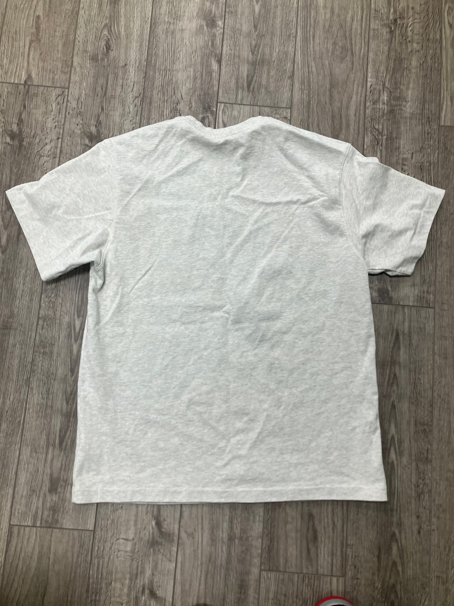 The Nike Tee Ash Grey Embroidered Tee Size L