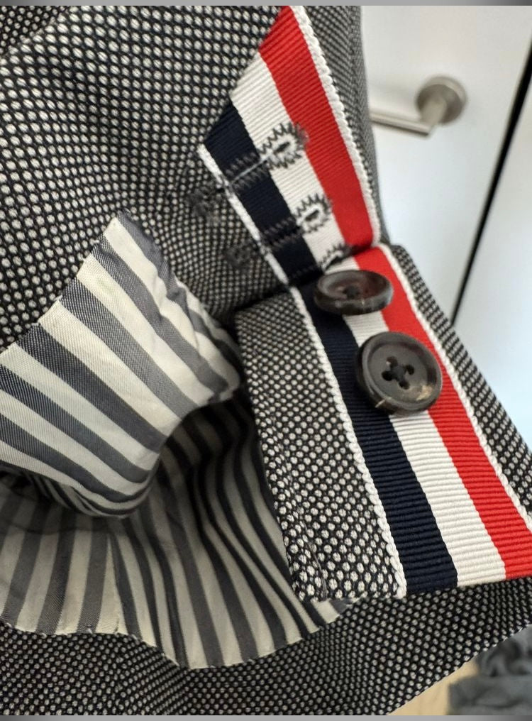 1-Thom Browne Grey Blazer